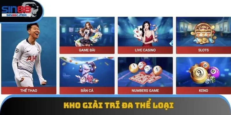 Kho giải trí đa thể loại Kho giải trí đa thể loại