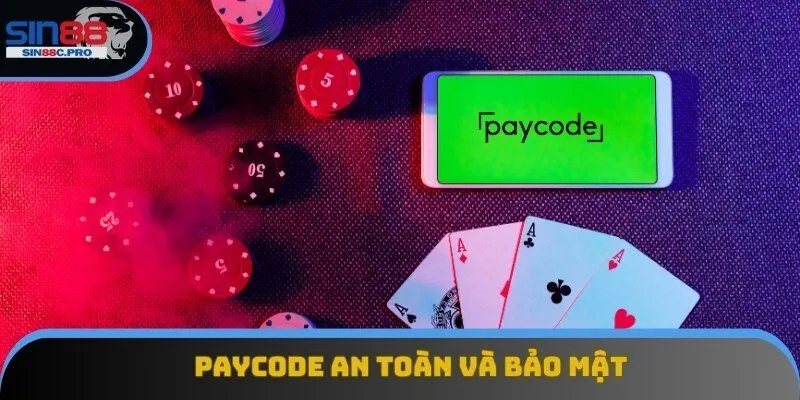 PAYCODE được đánh giá cao về tính an toàn và bảo mật PAYCODE được đánh giá cao về tính an toàn và bảo mật